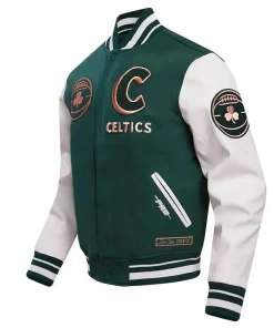 2023/24 Boston Celtics City Edition Wool Varsity Jacket