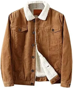 Those Who Wish Me Dead Angelina Jolie Brown Jacket