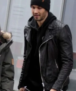 Eye Candy Casey Deidrick Black Leather Jacket