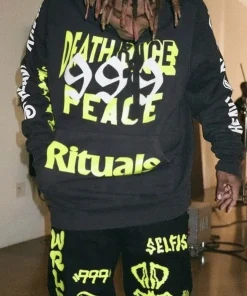 Juice Wrld Death Race Peace 999 Rituals Hoodie