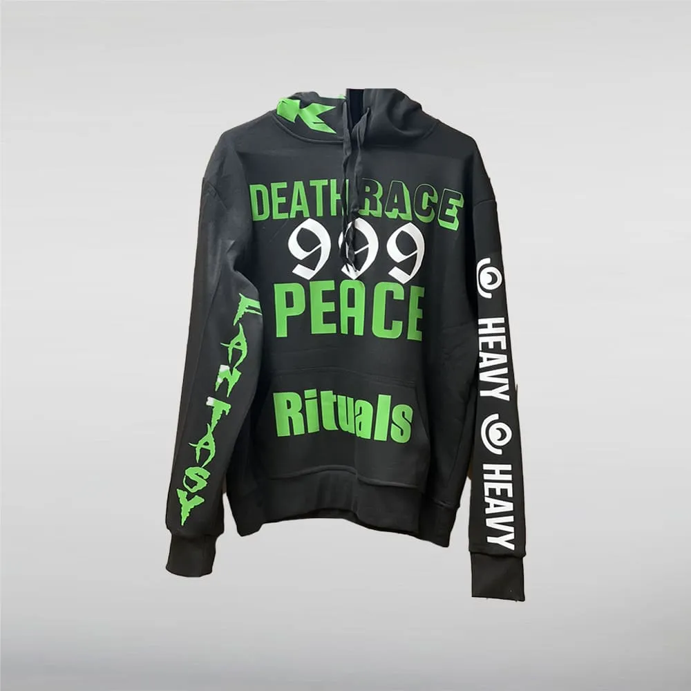 Juice Wrld Death Race Peace 999 Rituals Hoodie - Image 2