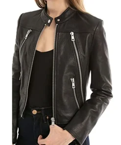Shadowhunters Clary Fray Real and PU Leather Jacket