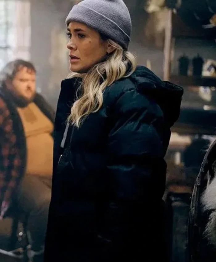 The Hunting Party Melissa Roxburgh Puffer Jacket - Image 3