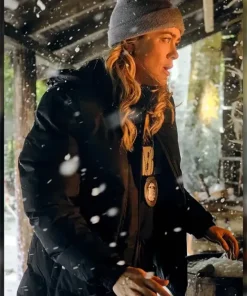 The Hunting Party Melissa Roxburgh Puffer Jacket