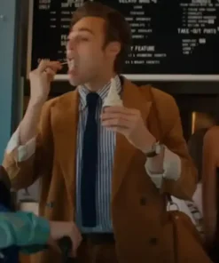 Young Werther Douglas Booth Brown Blazer